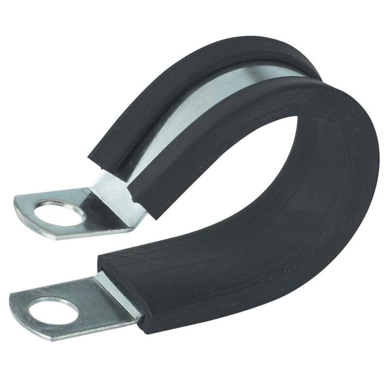 Angle. Gardner Bender - Gardner Bender 3/8 in. D Steel Cable Clamp 2 pk.