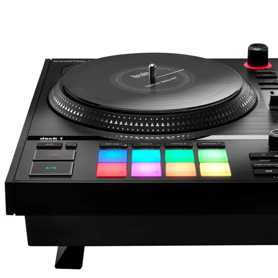 Alt View 14. Hercules - DJControl Inpulse T7 2-deck Motorized DJ Controller - Black.