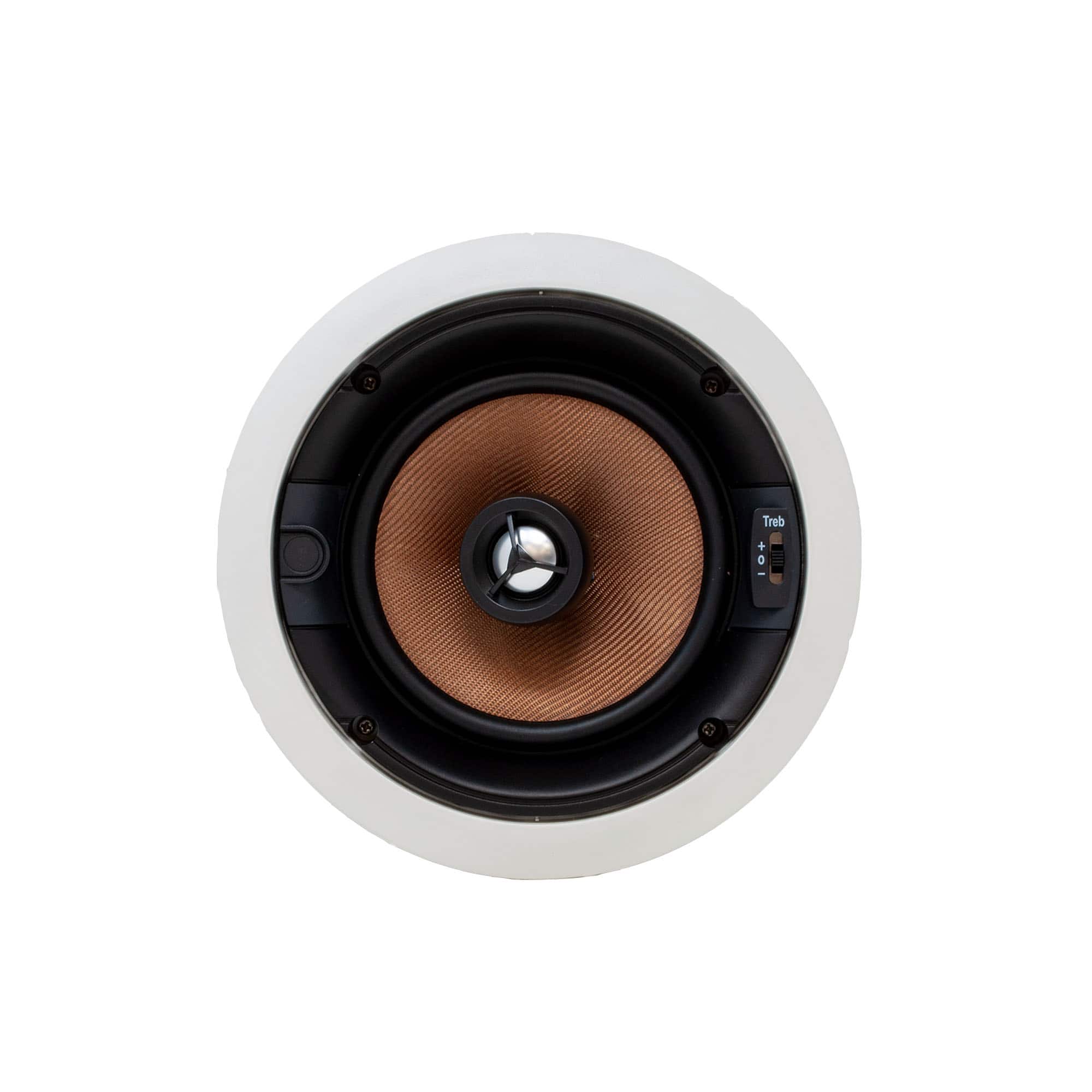 Legrand - HT7650 7000 Series 6.5" In-Ceiling Speaker (Sold Individually) - Black/Gray