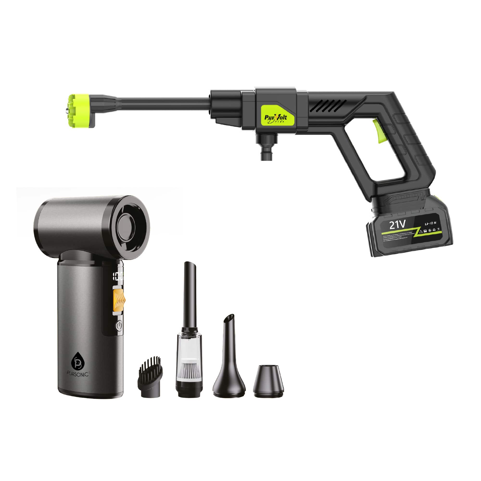 Pursonic - Powerful Cordless Pressure Washer & 3-in-1 Turbo Air System price history on PriceWatchPro