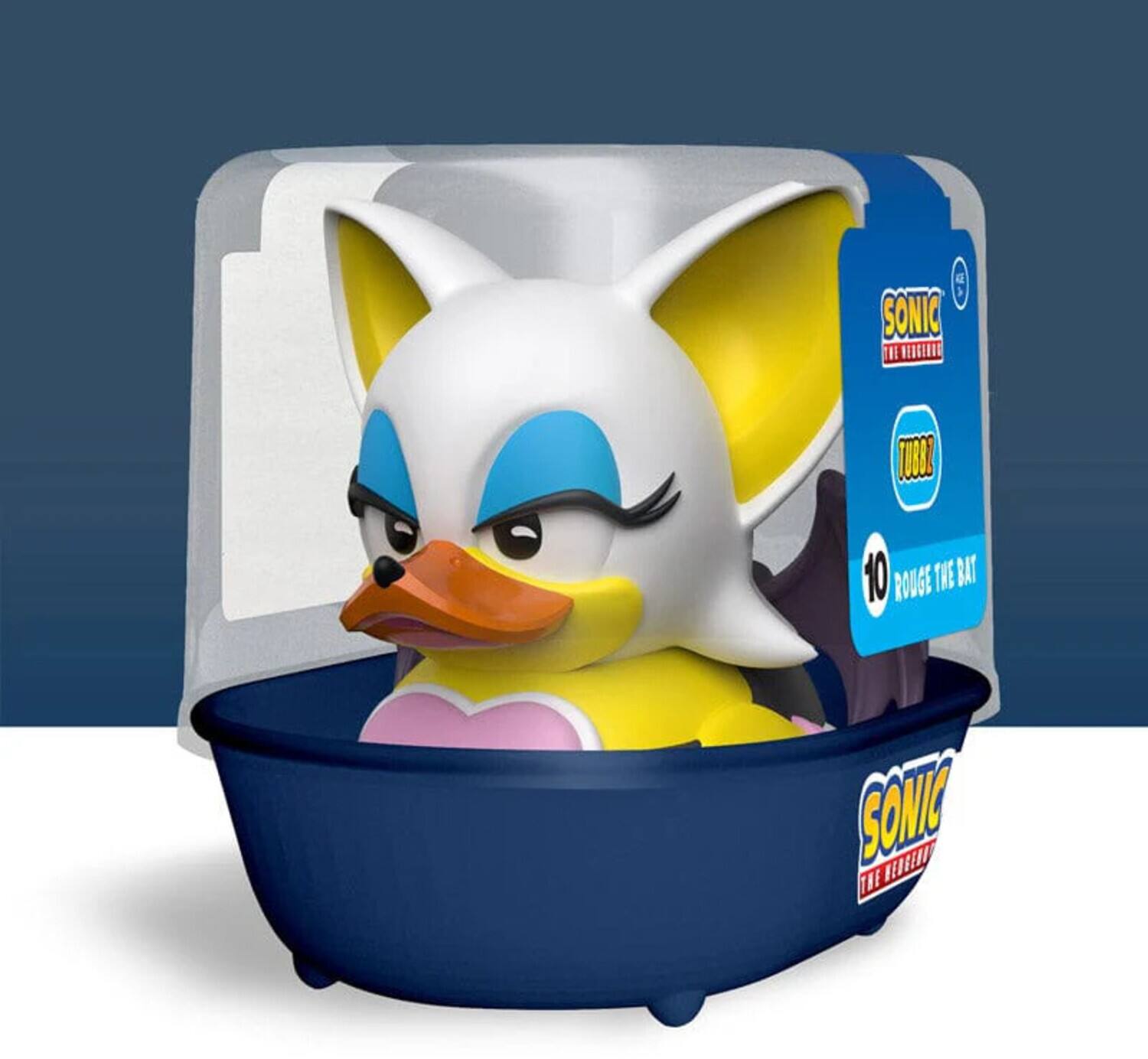 The text on the image is: "SONIC THE HEDGEHOG 10 ROUGE THE BAT SONIC THE HEDGEHOG"