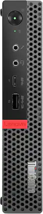 Lenovo - Refurbished Excellent - ThinkCentre M720Q Tiny Desktop, Intel i7 8700T 2.4Ghz, 32GB DDR4, 512GB NVMe M.2 SSD, Windows 11 Pro - Black