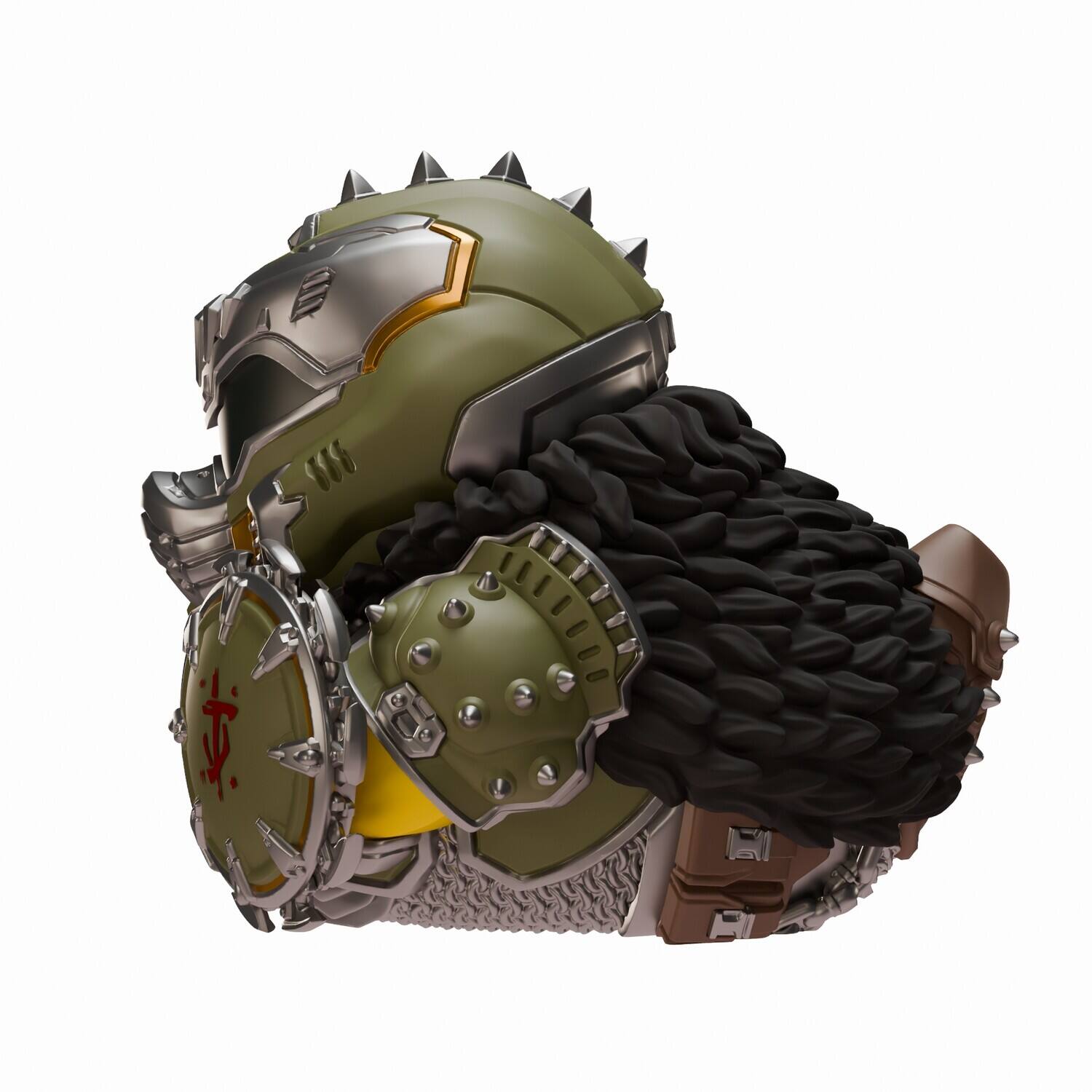 Alt View 3. PopMarket - Tubbz - Doom Dark Ages - Doom Slayer (Boxed Edition)   - COLLECTIBLES - Multicolor.