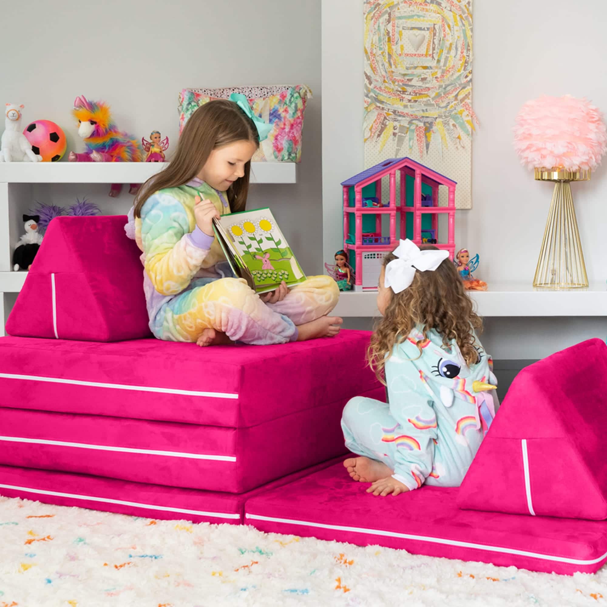 Jaxx Zipline Playscape Imaginative Furniture Playset for Creative