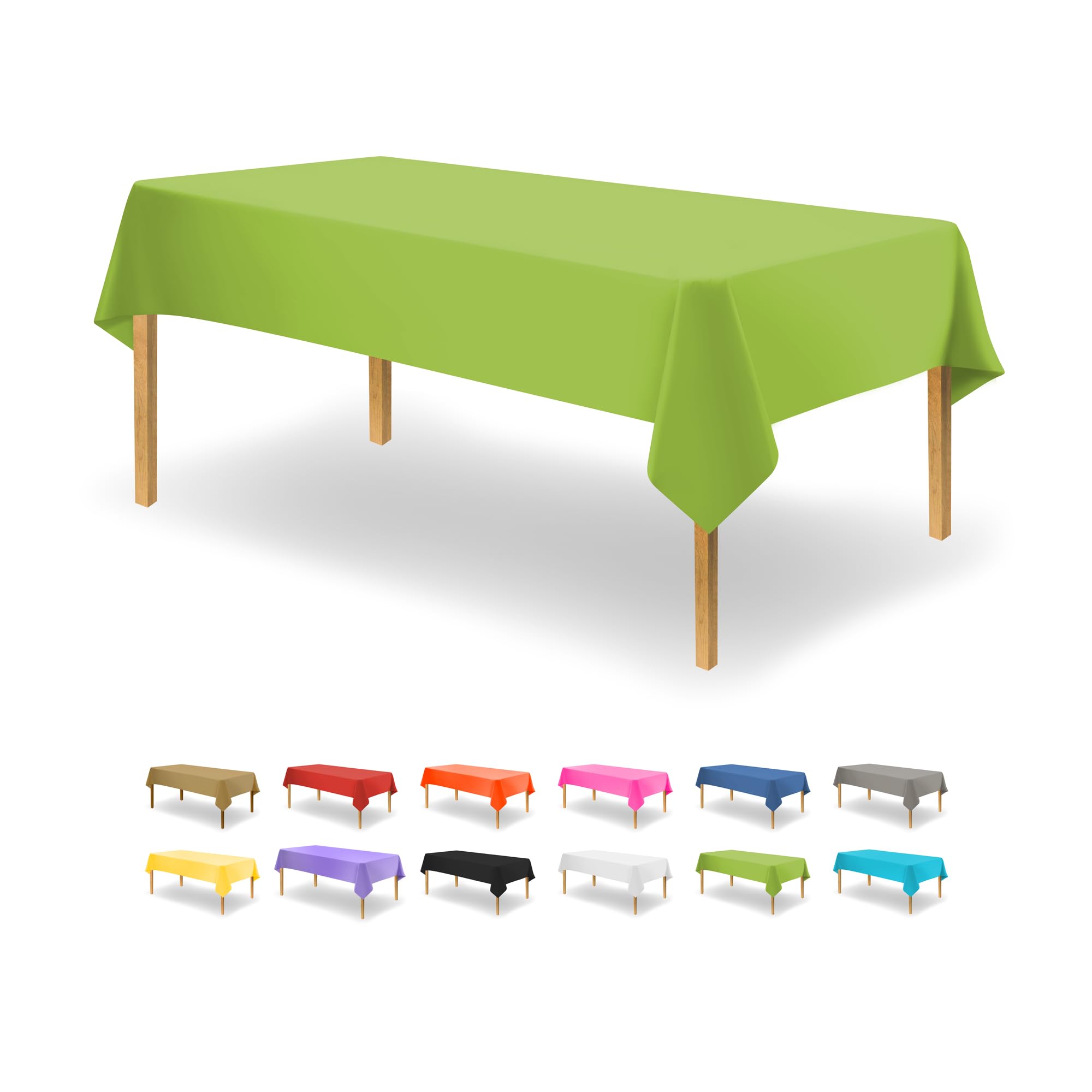 Lime Green-12 count - Round