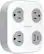 Alt View 1. Philips - Surge Tap, 3 Grounded Outlets, 1 USB-A, 1 USB-C, 17W, 1350J - White.