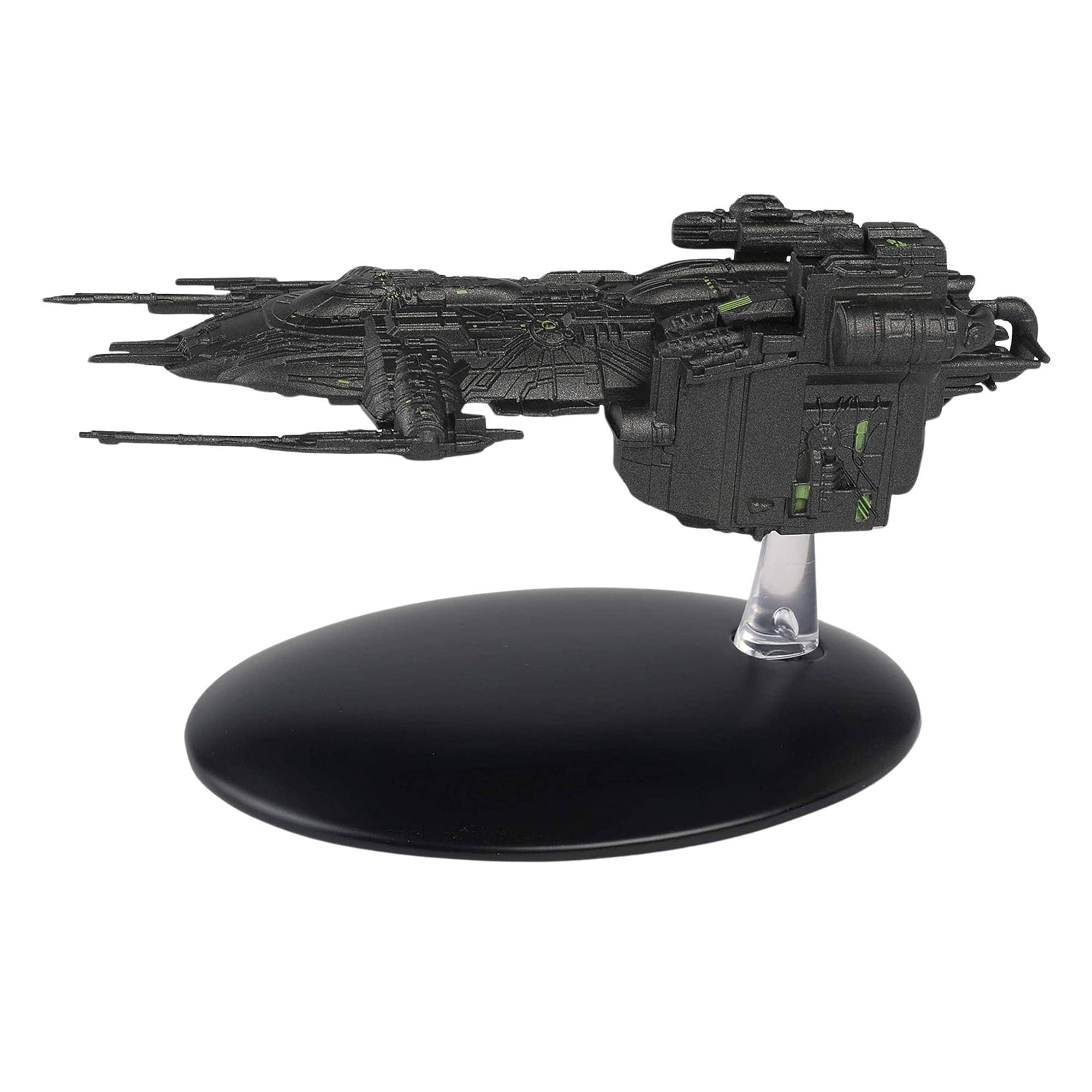 Alt View 10. Eaglemoss - Eaglemoss Star Trek Arctic Explorer Borgified Ship Replica - Black.