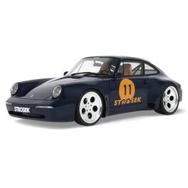 2024 Porsche 911 Strosek Mega 30 #11 Blue 1/18 Model Car by GT Spirit