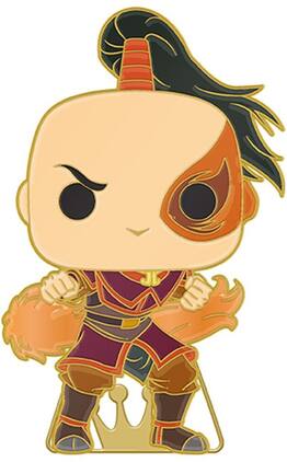 Funko - POP! PINS: Nickelodeon: Zuko (Styles May Vary) - APPAREL - Multicolor