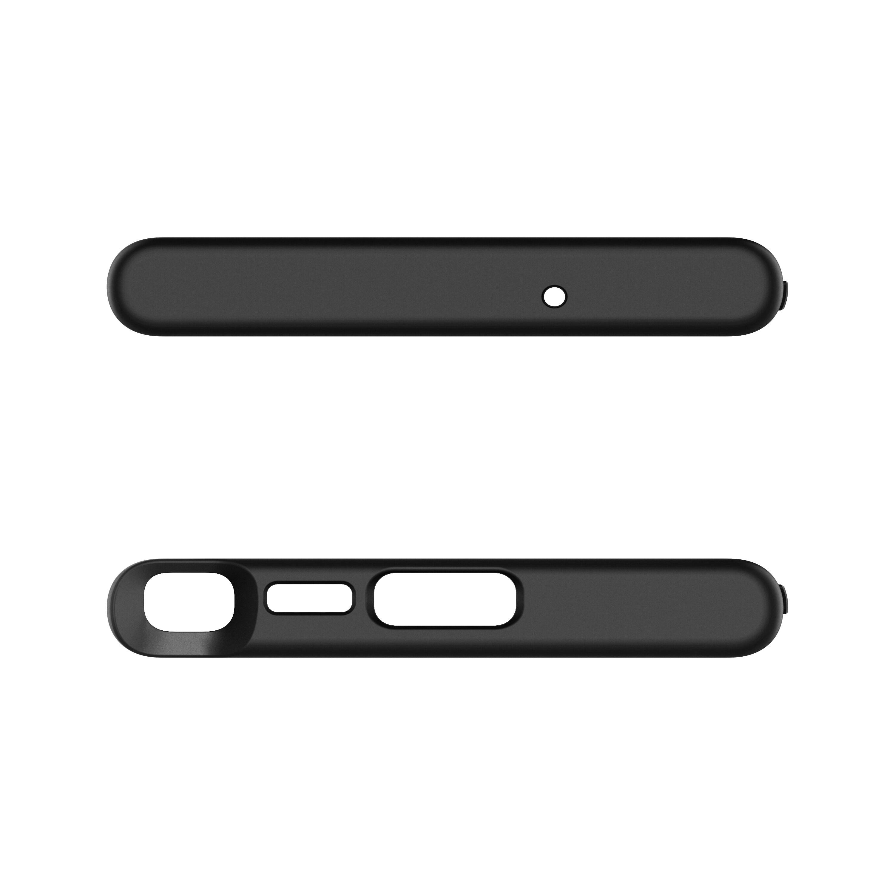 Alt View 2. Spigen - Slim Armor Case for Samsung Galaxy S23 Ultra - Metal Slate.