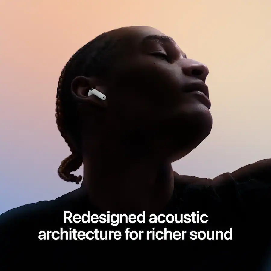 Redesigned acoustic architecture for richer sound
