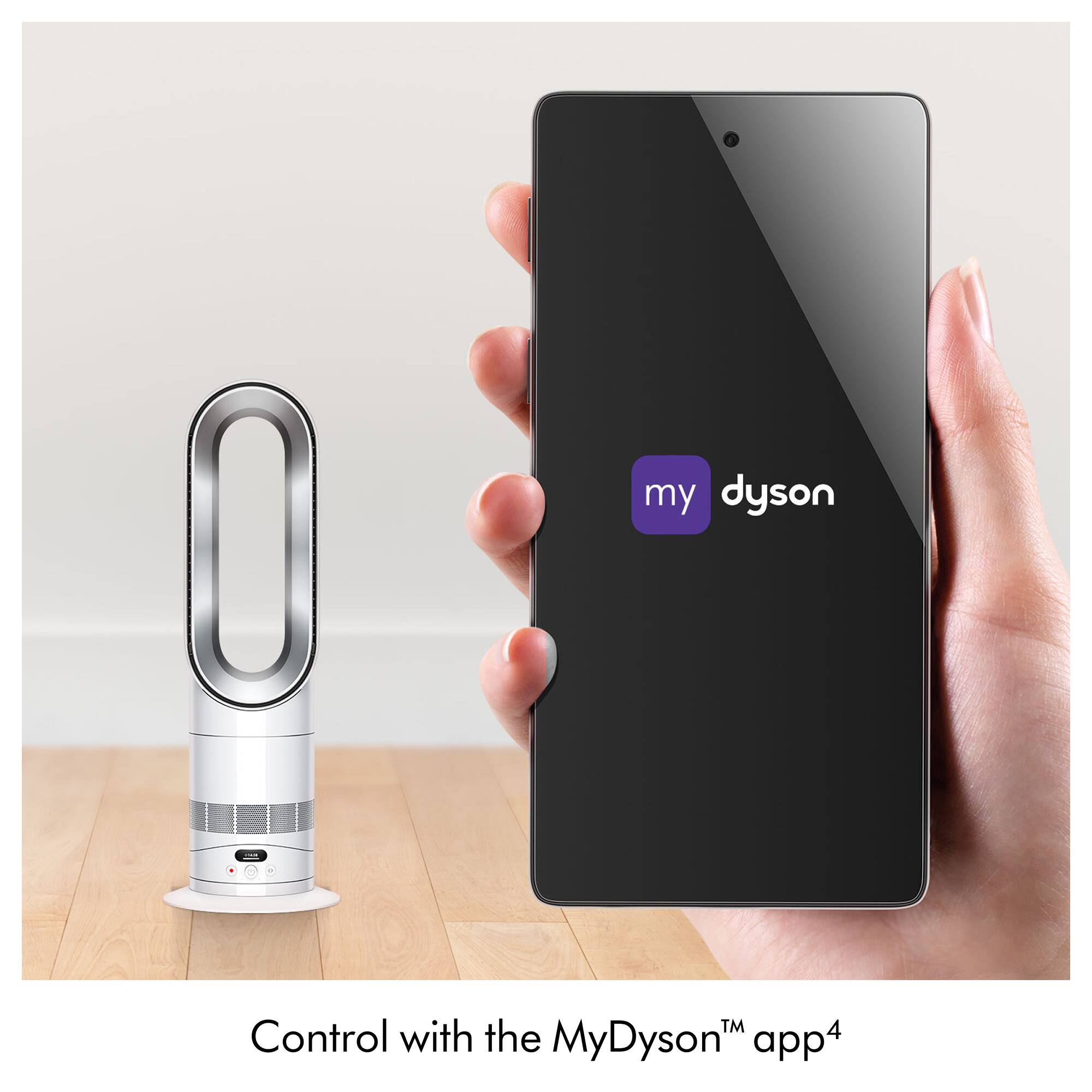 0 I my dyson™ Control with the MyDyson™ app4