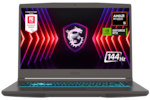 MSI - THIN A15 15.6" 144Hz FHD Gaming Laptop - AMD R5-7535HS - GeForce RTX 4050 - 8GB Memory - 512GBSSD - Black