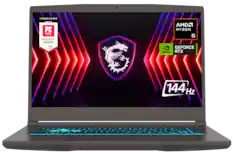 5 YEARS IN A ROW
2025
PC MAG READERS' CHOICE
AMD RYZEN 5
NVIDIA GEFORCE RTX
144 Hz
MSI