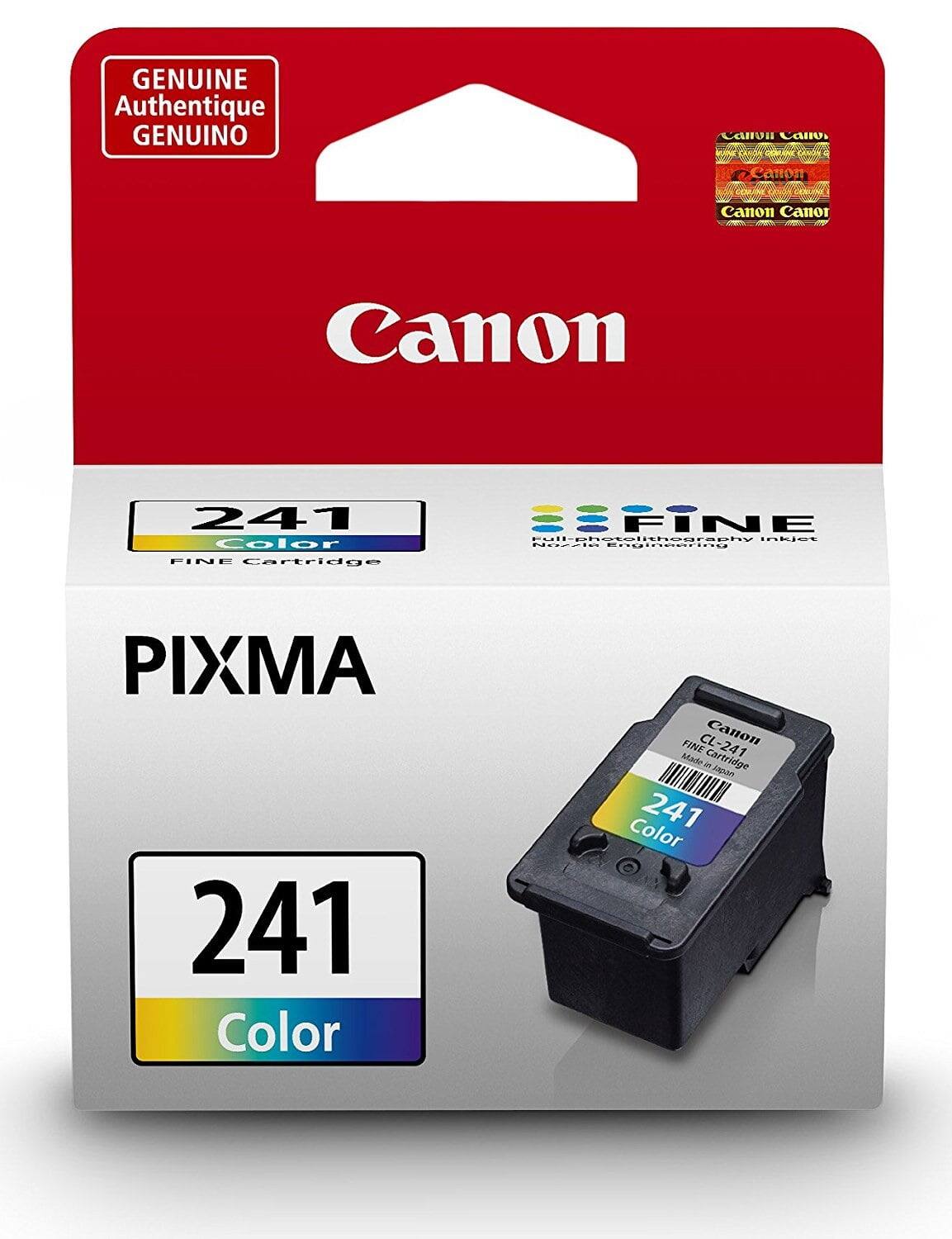 GENUINE Authentique GENUINO Canon Canon Canon 241 Color FINE Cartridge FINE Full-photolithography Inkjet PIXMA 241 Color FINE CL-241 Canon Made in Japan Cartridge Color 241