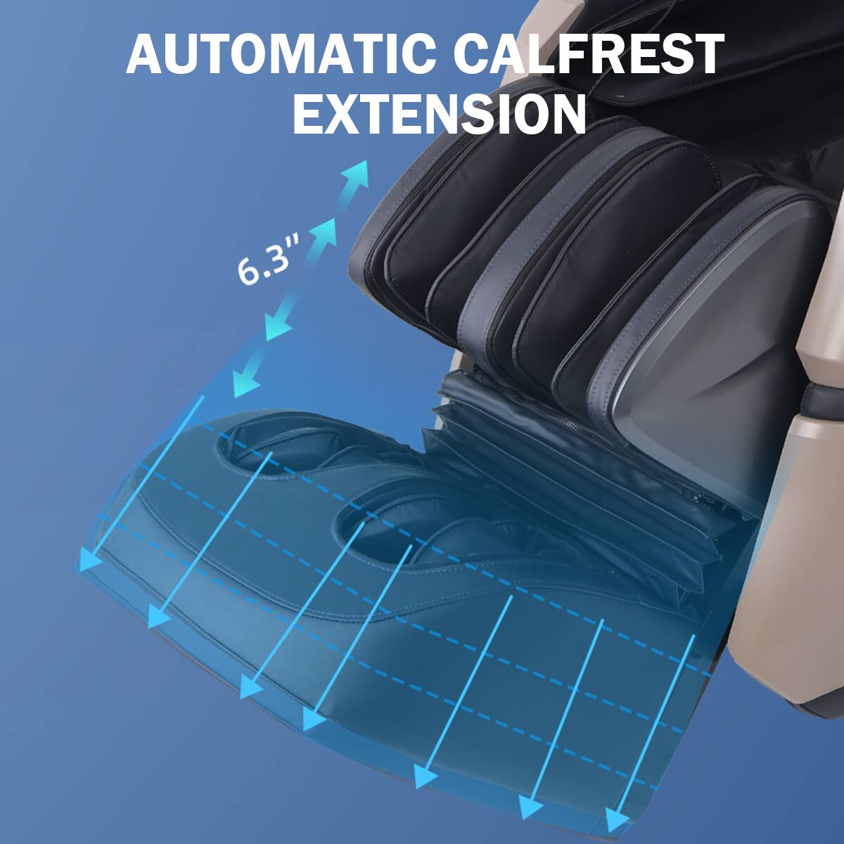 AUTOMATIC CALFREST EXTENSION  
6.3"