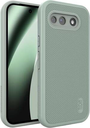 Front. TUDIA - TUDIA MergeGrip Series Dual Layer Phone Case for Google Pixel 10a – Green Lily - Green Lily.