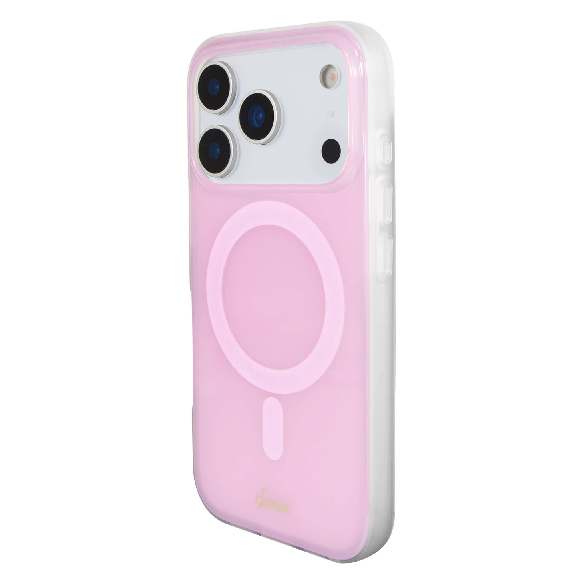 Left. Sonix - iPhone 17 Pro Case Jelly Pink - Pink.