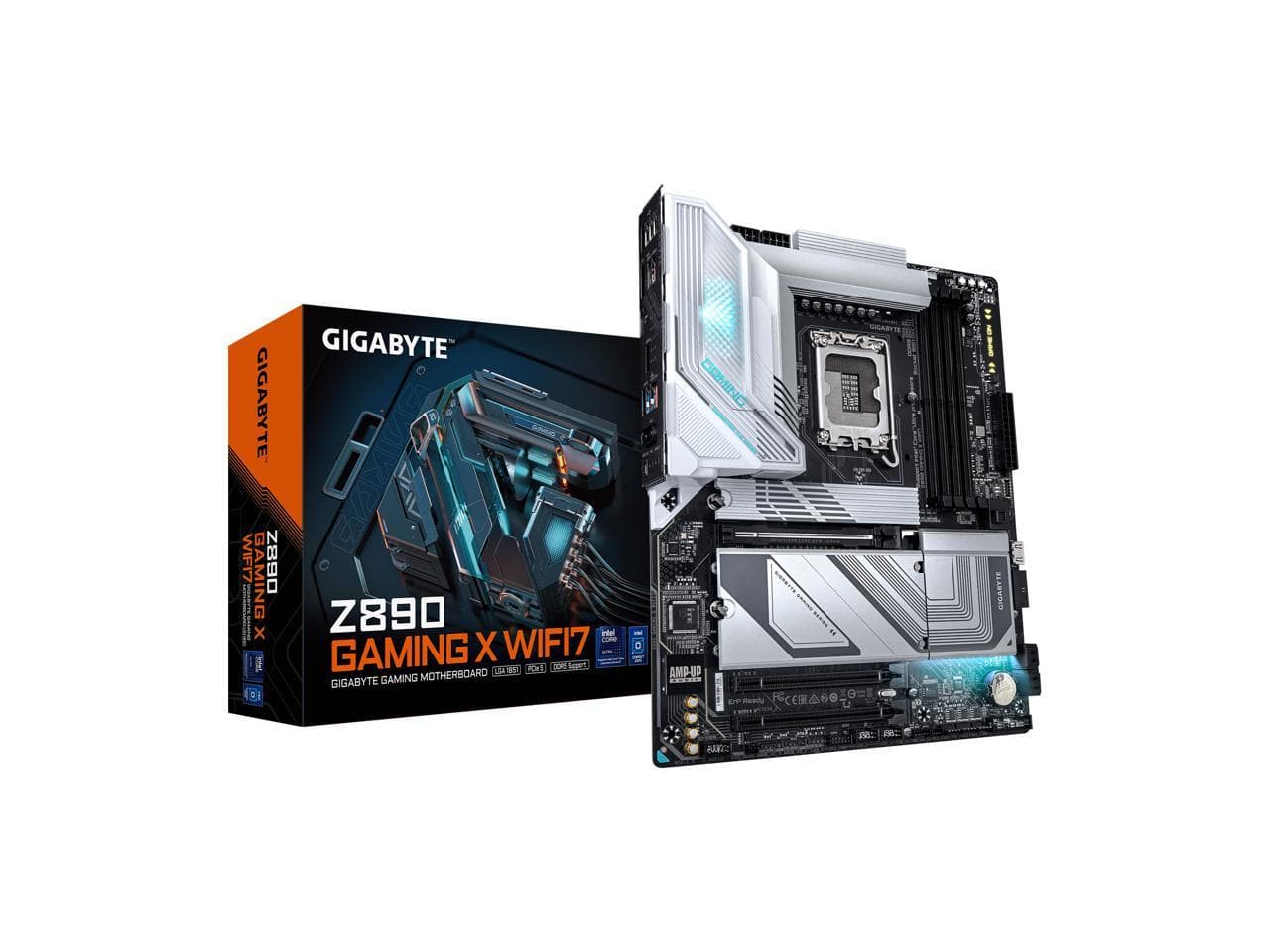 GIGABYTE - Ultra Durable Z890 GAMING X WIFI7 Gaming Desktop Motherboard