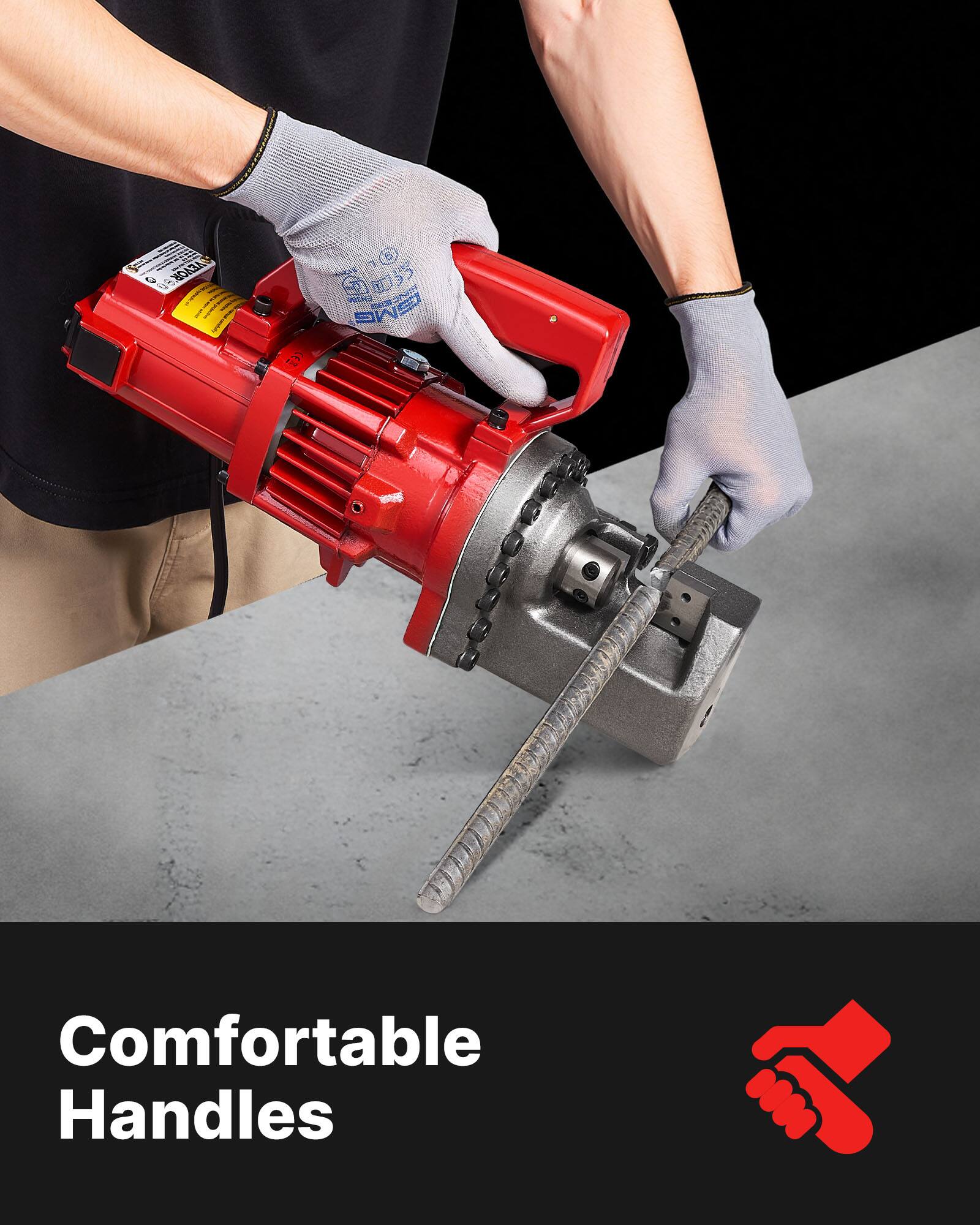 VEVOR  
TO 55 SWS CEE  
Comfortable Handles