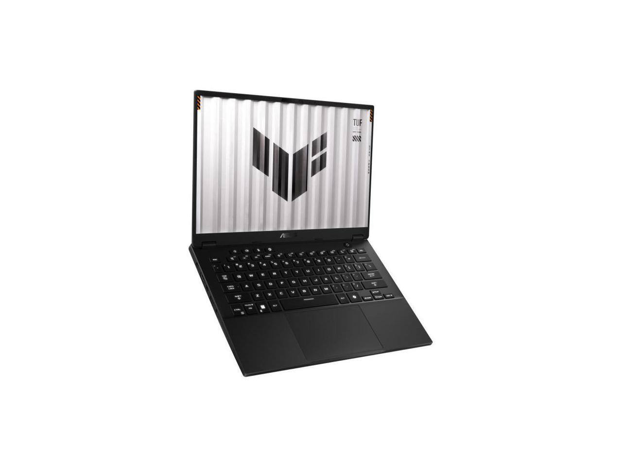 Alt View 3. ASUS - ASUS TUF A14 14" 2.5K 165Hz AMD Ryzen AI 9 HX 370 16GB 1TB RTX 4060 Win 11 Gaming Laptop - Black.