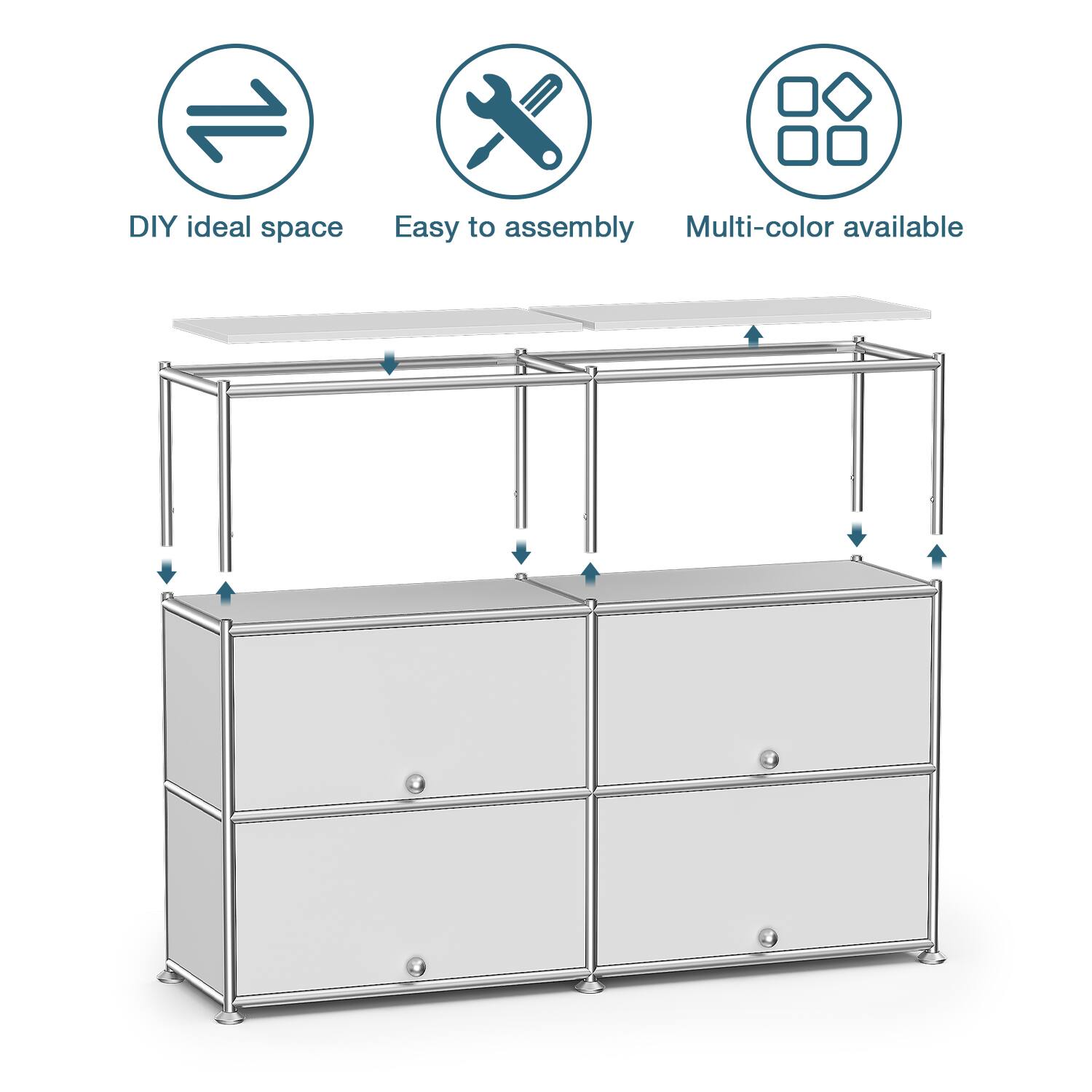 DIY ideal space  
Easy to assemble  
Multi-color available