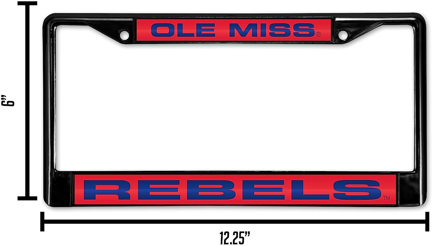 OLE MISS  
REBELS  

6" x 12.25"