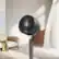 Alt View 5. DREO - 8 in. Smart Pedestal Floor Fan with Remote, 9 Speeds, 20 dB Quiet, 120° 3D Oscillation, 38"-42" Adjustable Height - Grey.