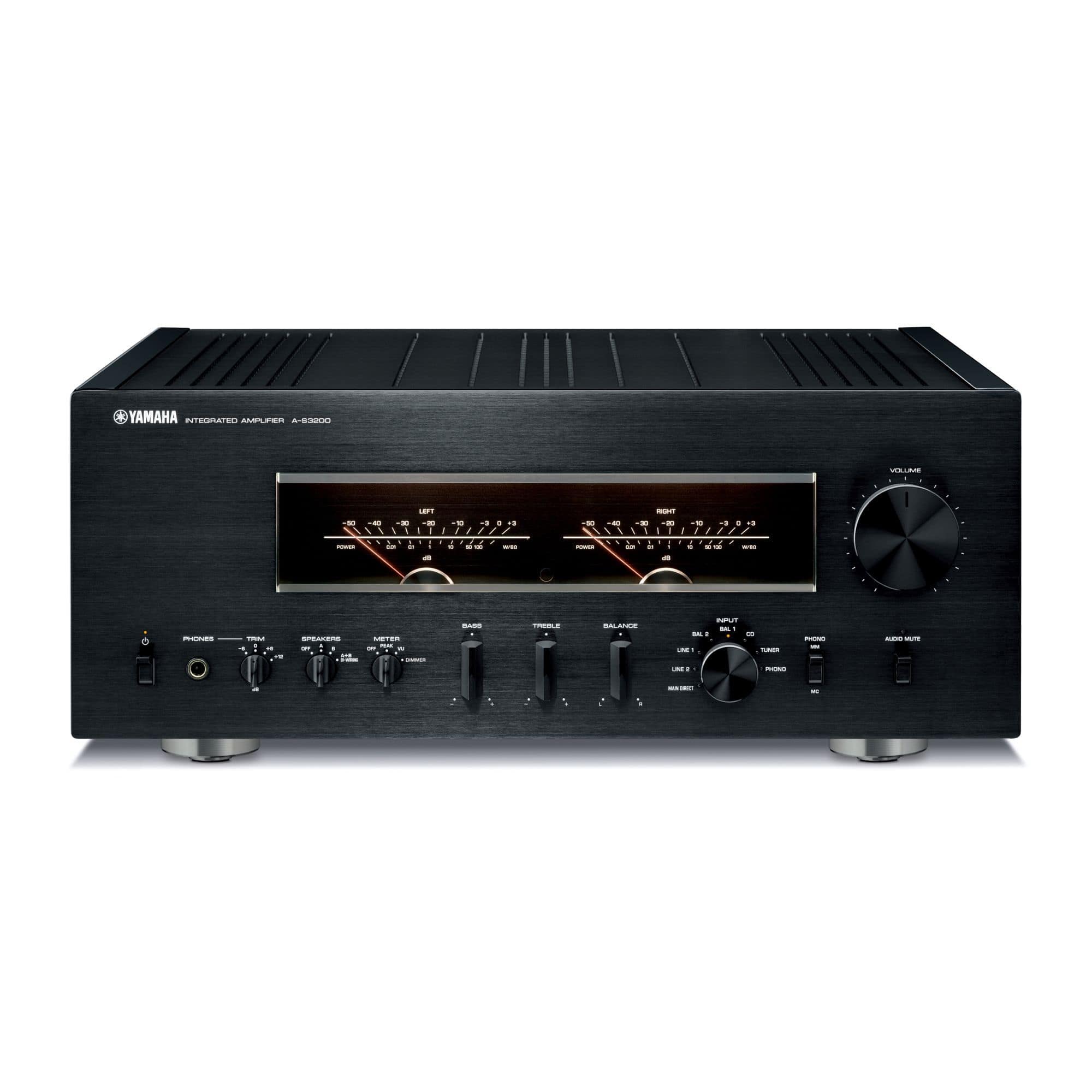 Yamaha - A-S3200BL Integrated Amplifier - Black (2020)