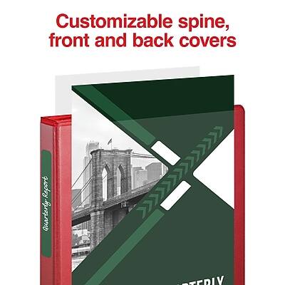 Customizable spine, front and back covers

Report Quarterly eTPDIV