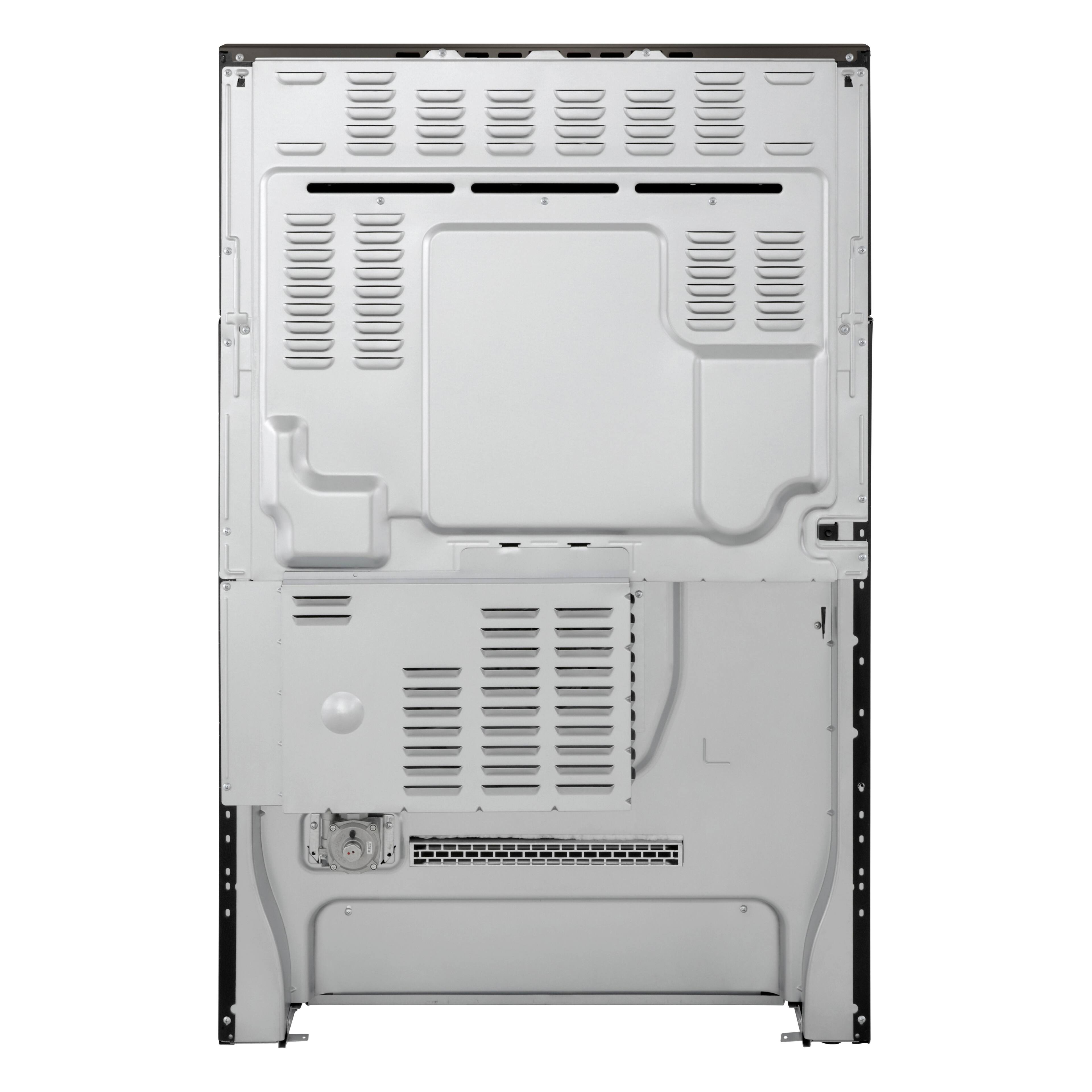 Alt View 21. LG - 6.3 Cu. Ft. Freestanding Gas True Convection Smart Range with EasyClean, Air Fry and Premium Handle - Black Stainless Steel.