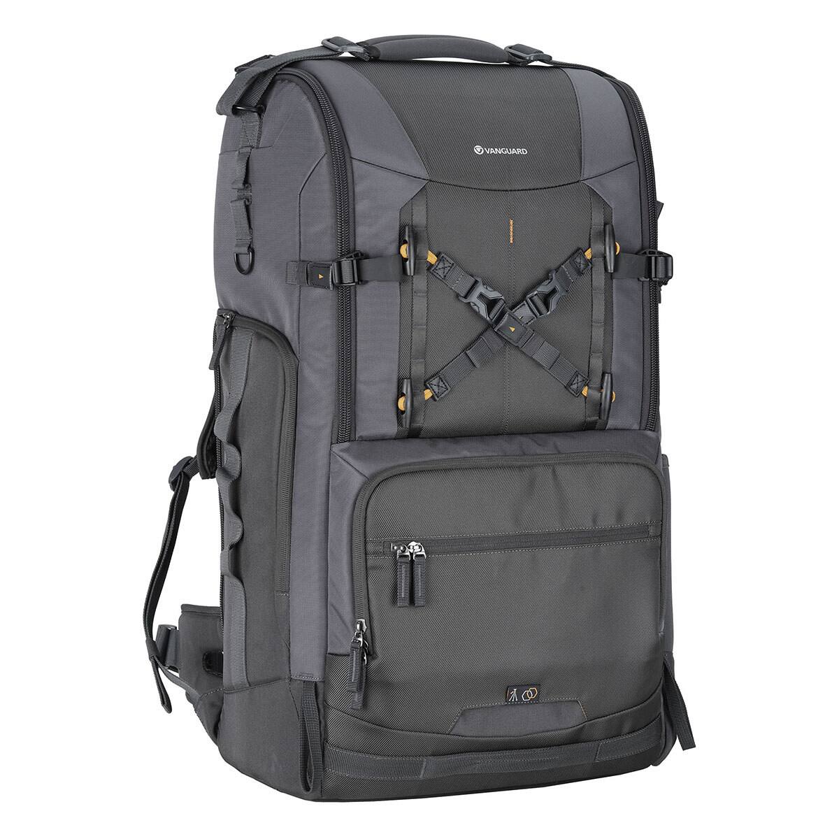 Alt View 2. Vanguard - Vanguard Alta Sky 69 49L Camera Backpack, Dark Gray.