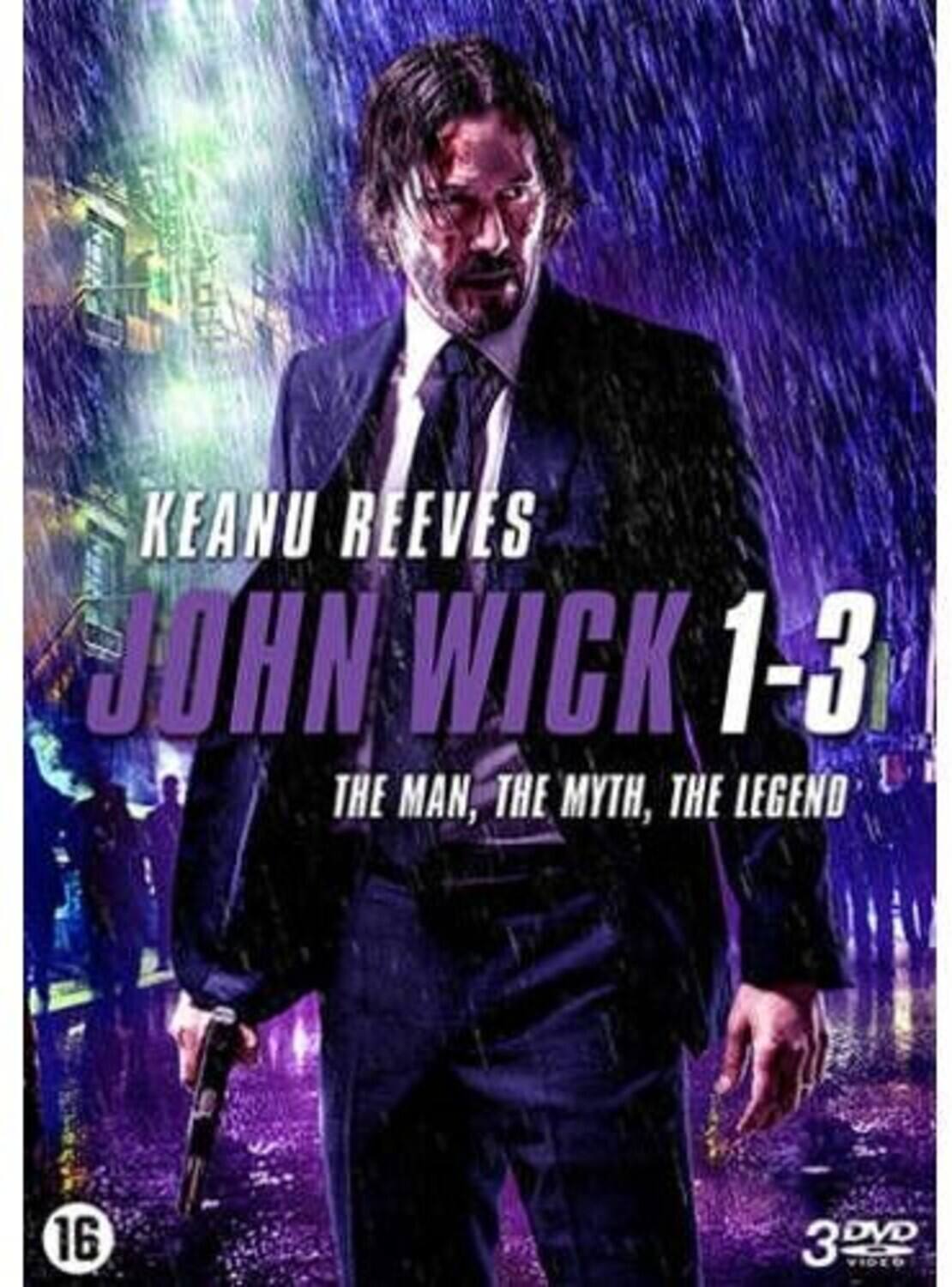 John Wick: Chapters 1-3  - DVD