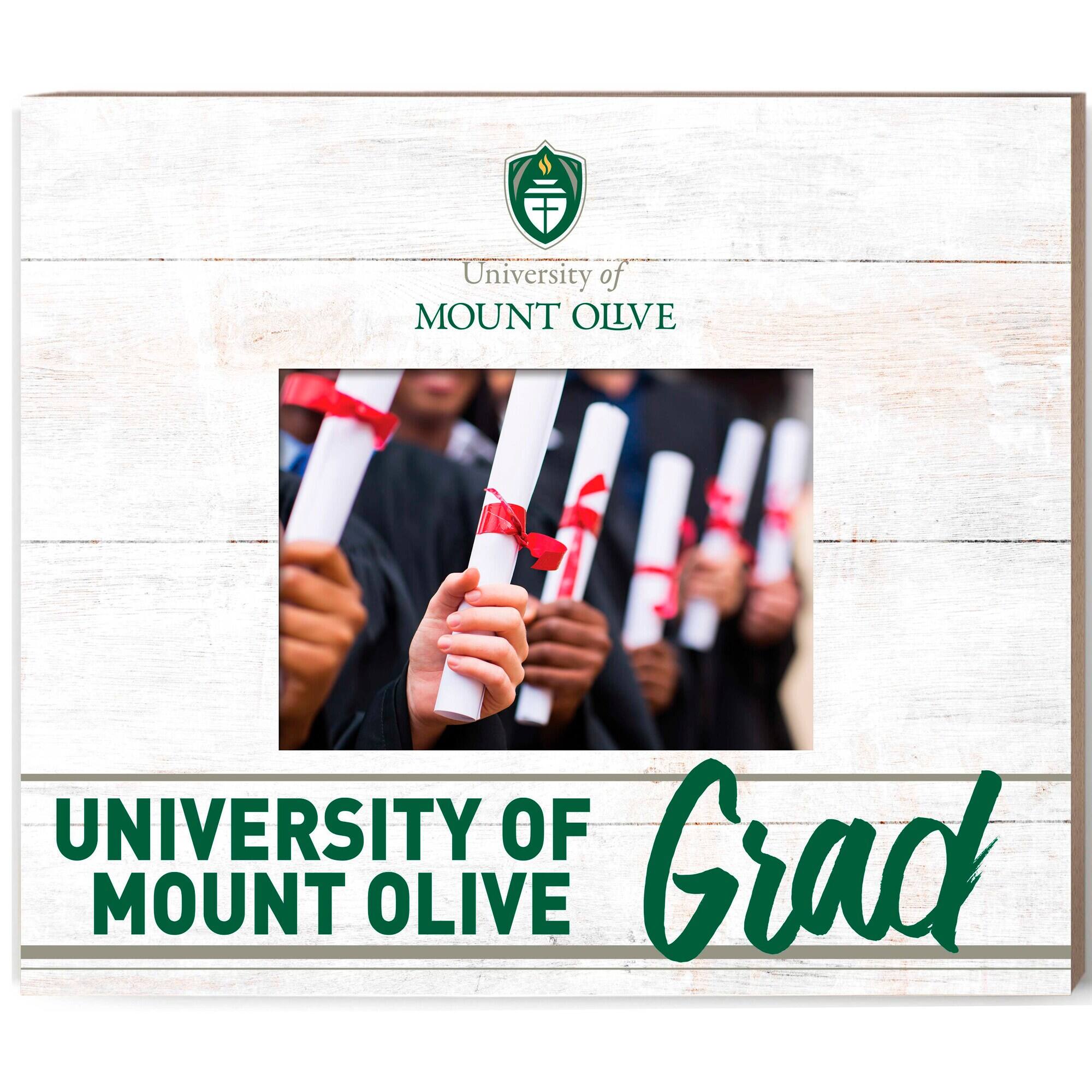 Mount Olive Trojans 13.5" x 11.5" Grad Frame