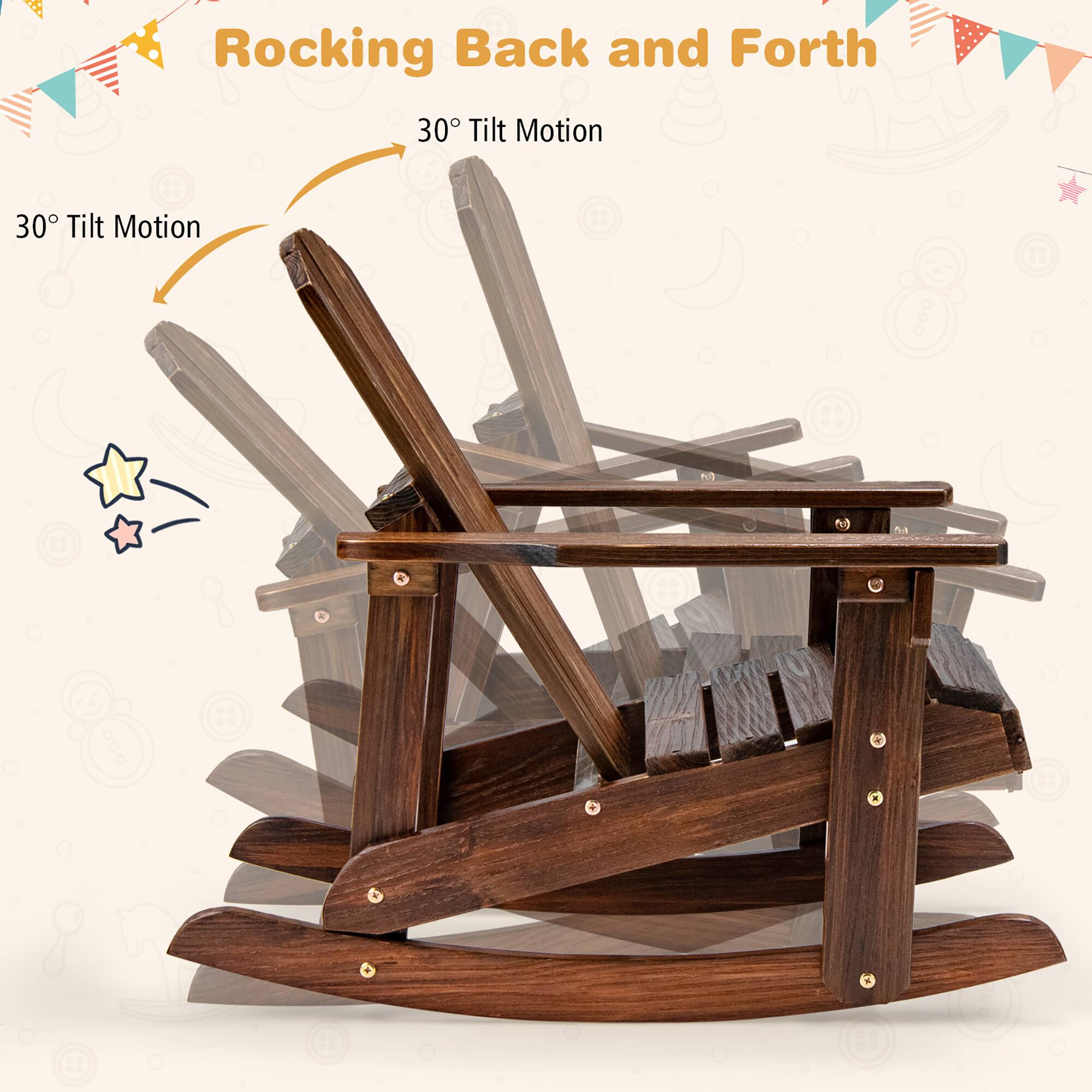 Rocking Back and Forth  
30° Tilt Motion