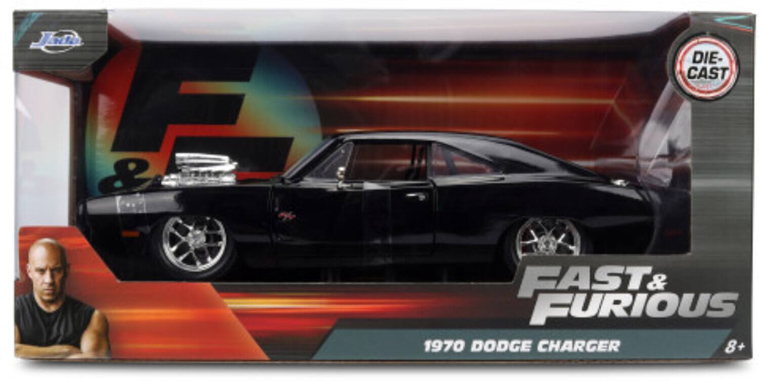Jada Die-Cast & Fast & Furious 1970 Dodge Charger 8+
