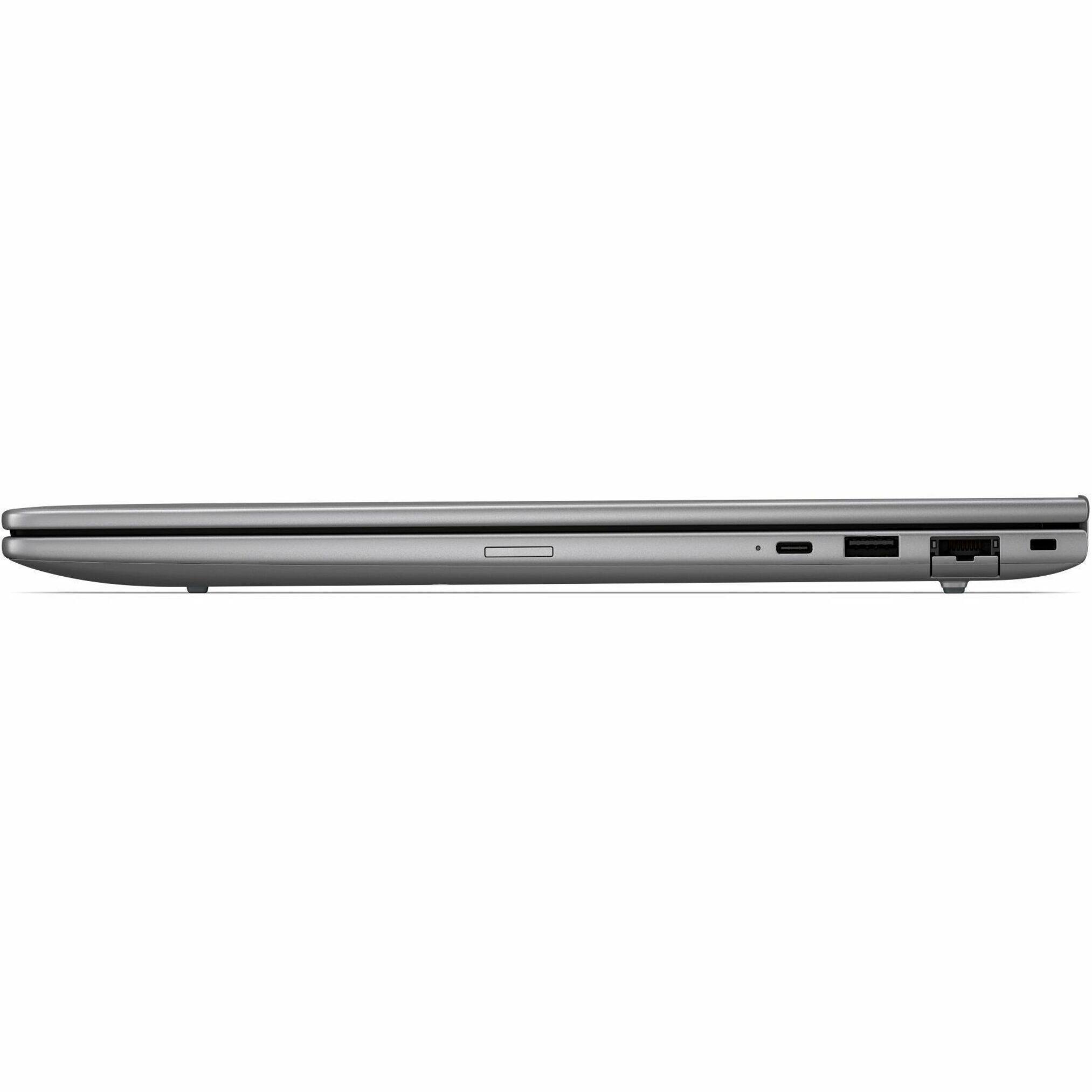 Alt View 32. HP - ZBook 8 G2i 14" IPS 1920 x 1200 (WUXGA) Laptop - Intel Core Ultra 5 with 16GB Memory - 512 GB SSD - Meteor Silver Aluminum, Gray.