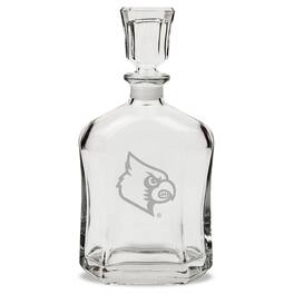Jardine - Louisville Cardinals 23.75oz. Crystal Decanter - Multicolor