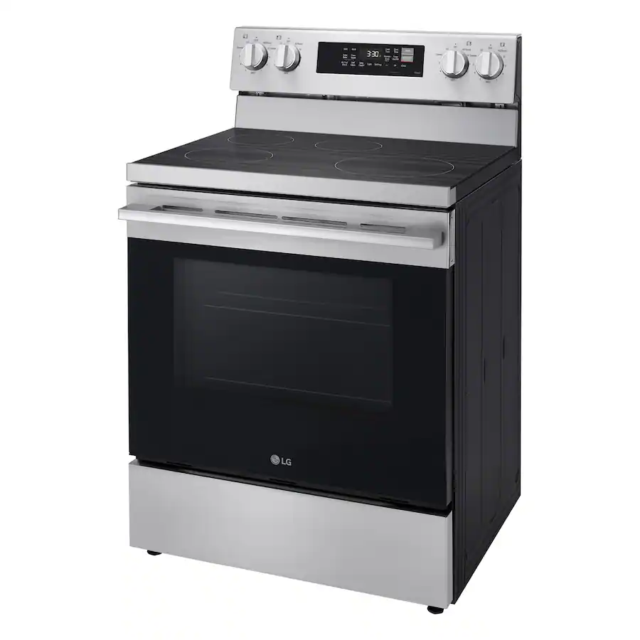 LG 30 in 6.3 Cu. Ft. Freestanding Electric Induction True Convection ...