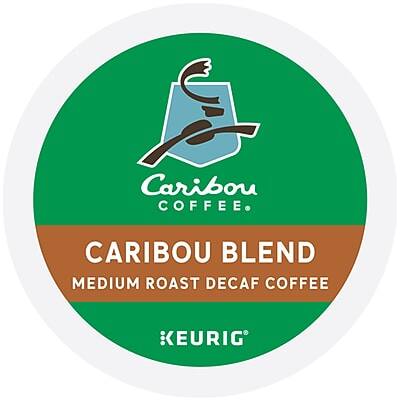 Caribou Coffee  
Caribou Blend  
Medium Roast Decaf Coffee  
Keurig