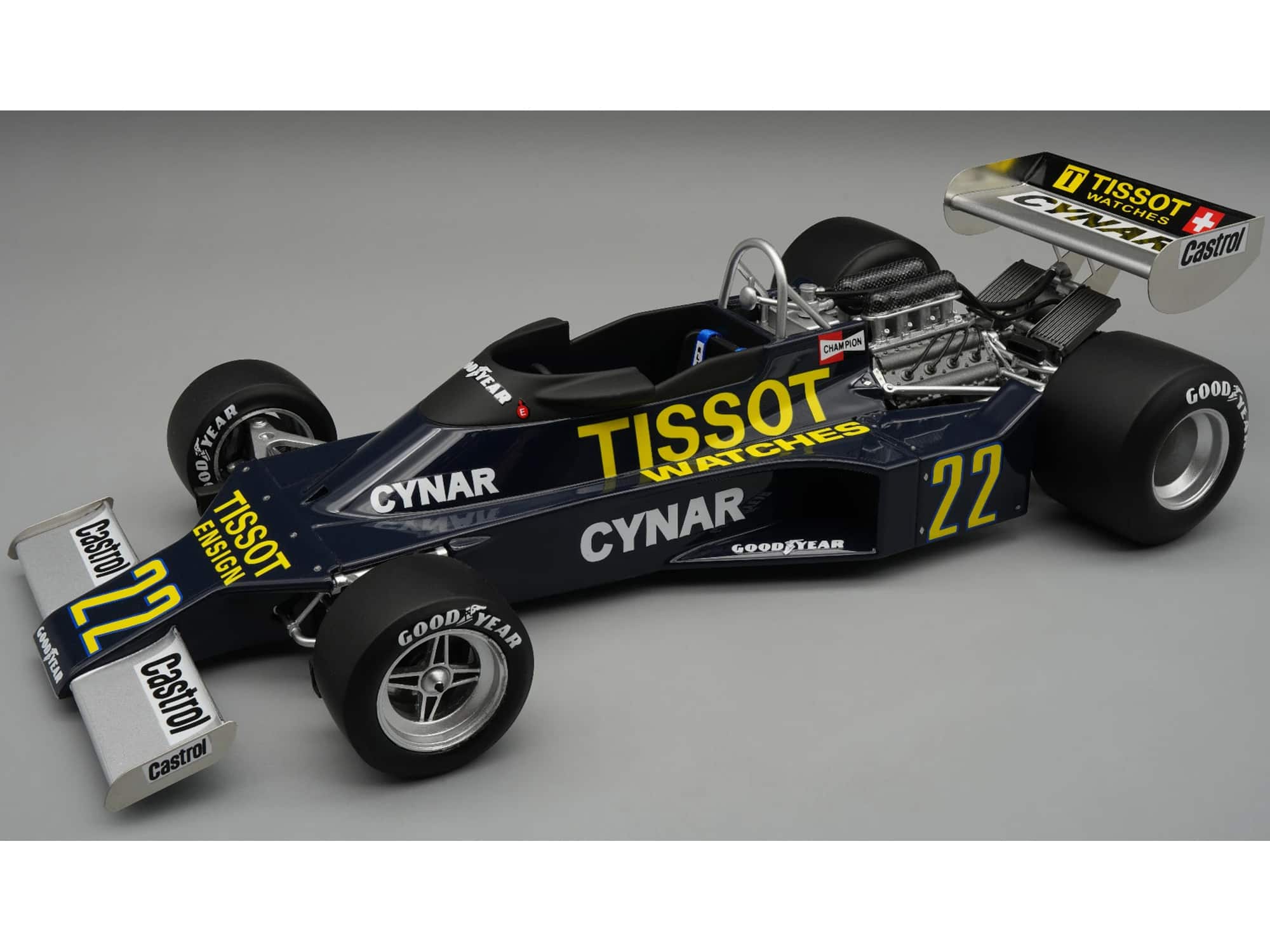 "Ensign N177 #22 Clay Regazzoni F1 ""Canadian GP"" (1977) ""Mythos Series"" Limited Ed 110 pcs 1/18 Model Car by Tecnomodel" price history on PriceWatchPro