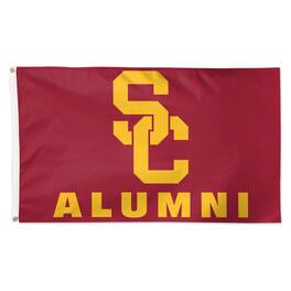 WinCraft - USC Trojans 3' x 5' Single-Sided Deluxe Alumni School Supporter Flag - Multicolor