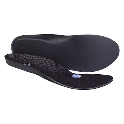 Front. DonJoy - DonJoy Arch Rival Orthotic Inserts, 1 Pair, Size F (Shoe Size: Men's 13.5-15 / Women's 14.5-16) (DJ141FB01) - Black.