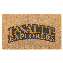 Jardine - La Salle Explorers 18'' x 34'' Team Logo Doormat - Brown