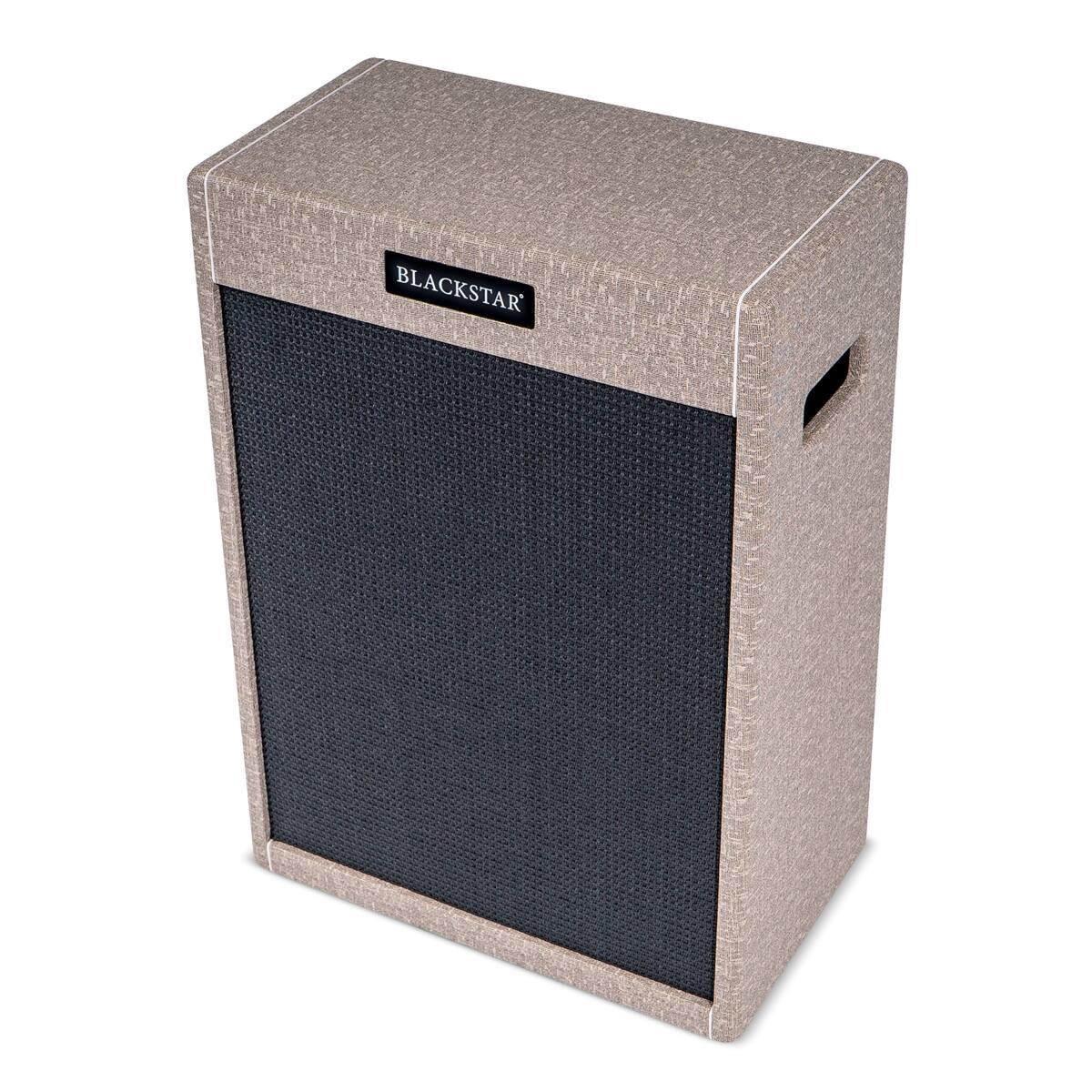 Alt View 1. Blackstar - Blackstar St. James 212VOC Vertical 140W 2x12" Speaker Cabinet, Fawn.