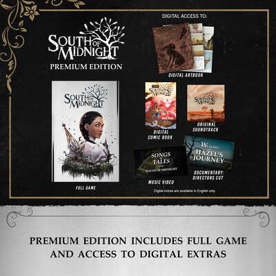 South of Midnight Premium Edition Xbox Series X, Xbox Series S South of Midnight Premium Edition Xbox Series X, Xbox Series S