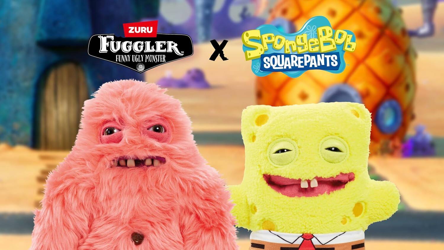 ZURU SpongeBob SquarePants x Fuggler 9 Inch Collector Plush