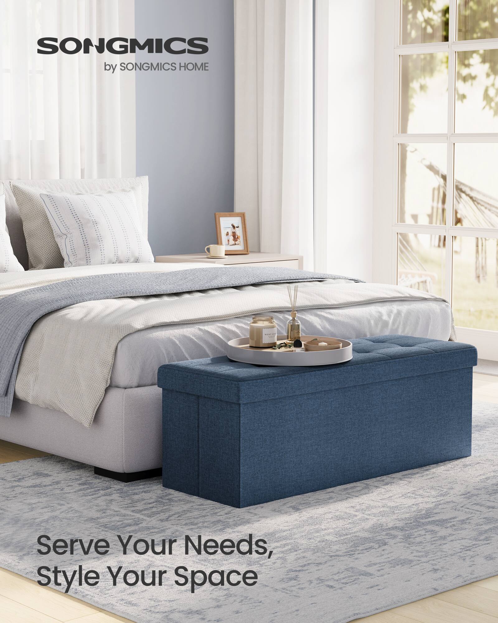 SONGMICS  
by SONGMICS HOME  

Serve Your Needs,  
Style Your Space