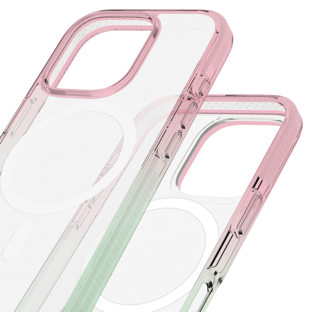 Alt View 3. Prodigee - Flow MagSafe Case for Apple iPhone 16 Pro Max - Pink Multicolor.