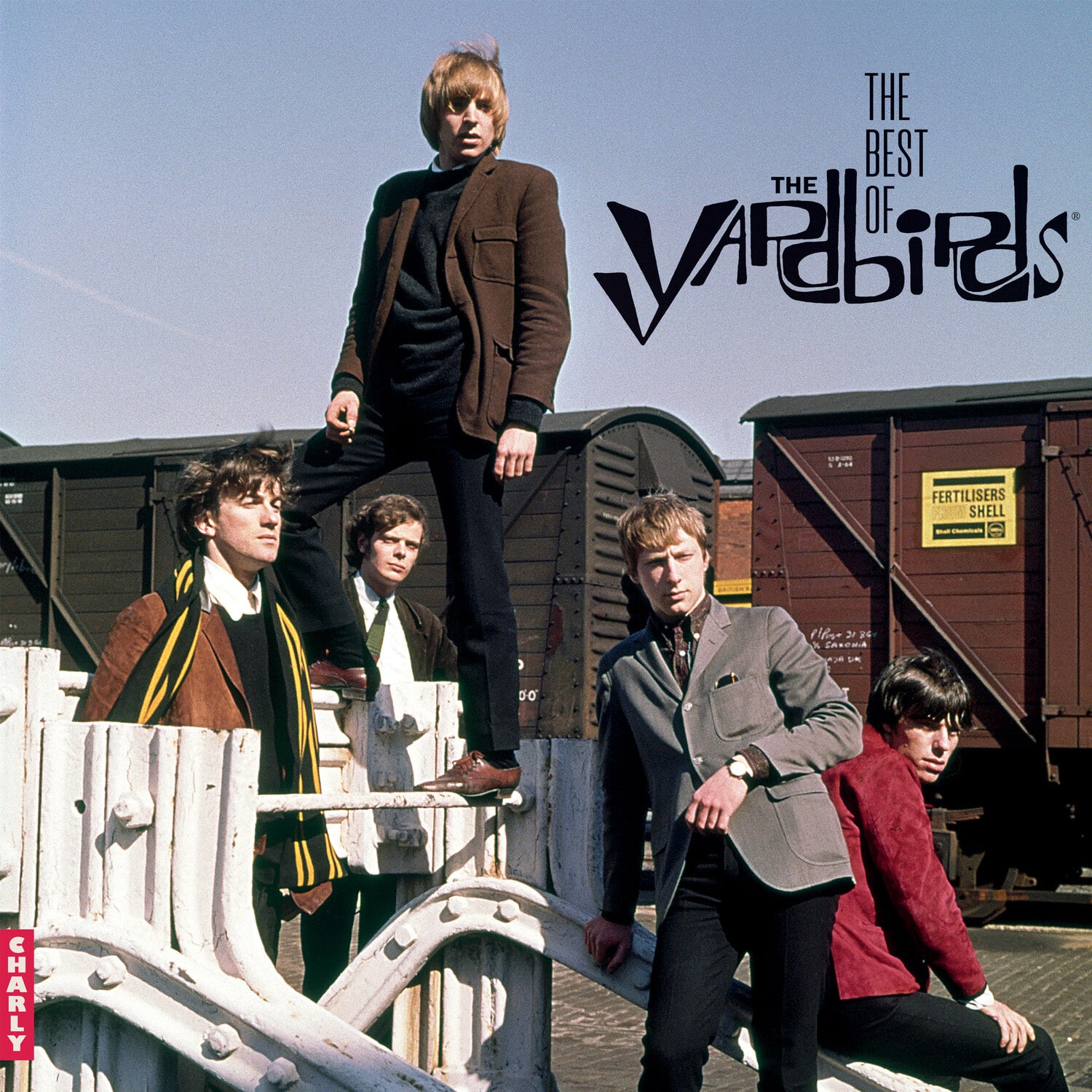 The Yardbirds - THE BEST OF THE YARDBIRDS (BLUE VINYL)- VINYL LP